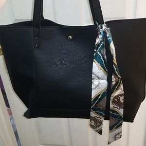 Faux leather bag